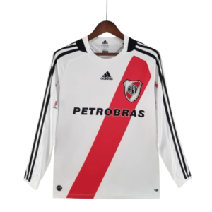 Camiseta Retro Club Atlético River Plate 2009/10 Manga Larga