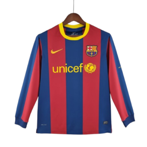 Camiseta Retro FC Barcelona 2010/11 Manga Larga