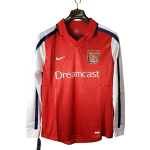 Camiseta Retro Arsenal Football Club 2000 Manga Larga