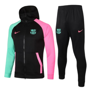 Chándal con Capucha FC Barcelona | Black White