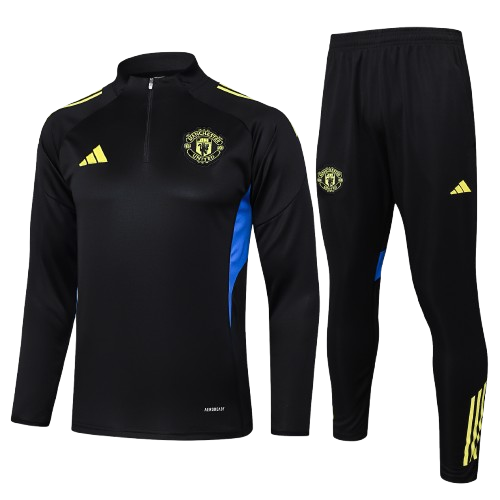 Chándal Manchester United | Full Black Chándal Manchester United | Full Black
