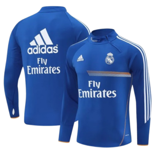 Chaqueta Retro Real Madrid | Fly Emirates Azul